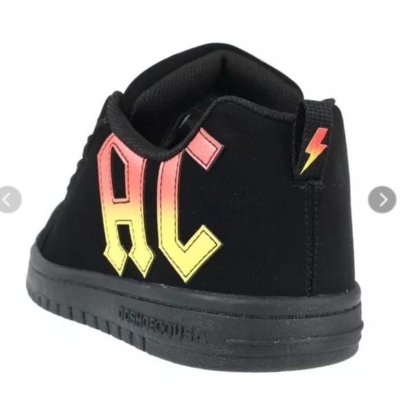DC Shoes AC/DC Skateboarding Shoes- Size 10 - Picture 3 of 8
